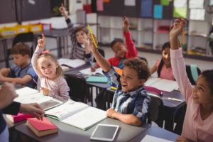 schoolkids using chatbots for education